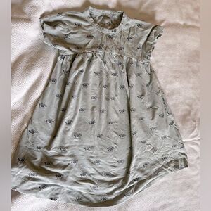 Kate Quinn telephone print blue jersey dress size 2T